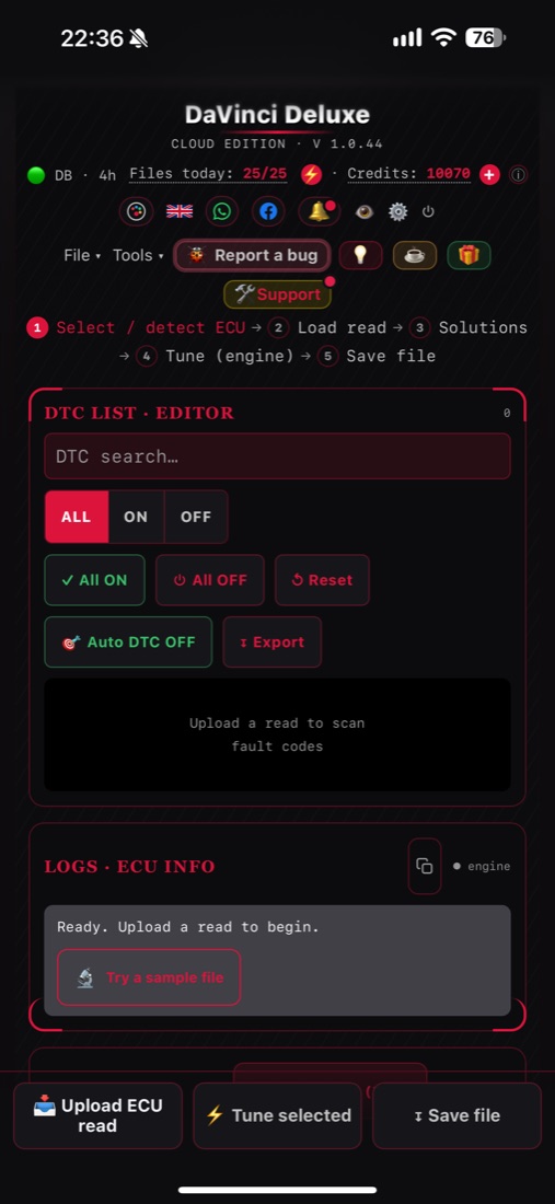 DaVinci Deluxe on iPhone 1